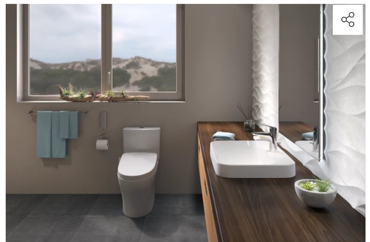 Aquia® IV Toilet - 1.28 GPF & 0.9 GPF, Elongated Bowl - WASHLET+ Connection - New